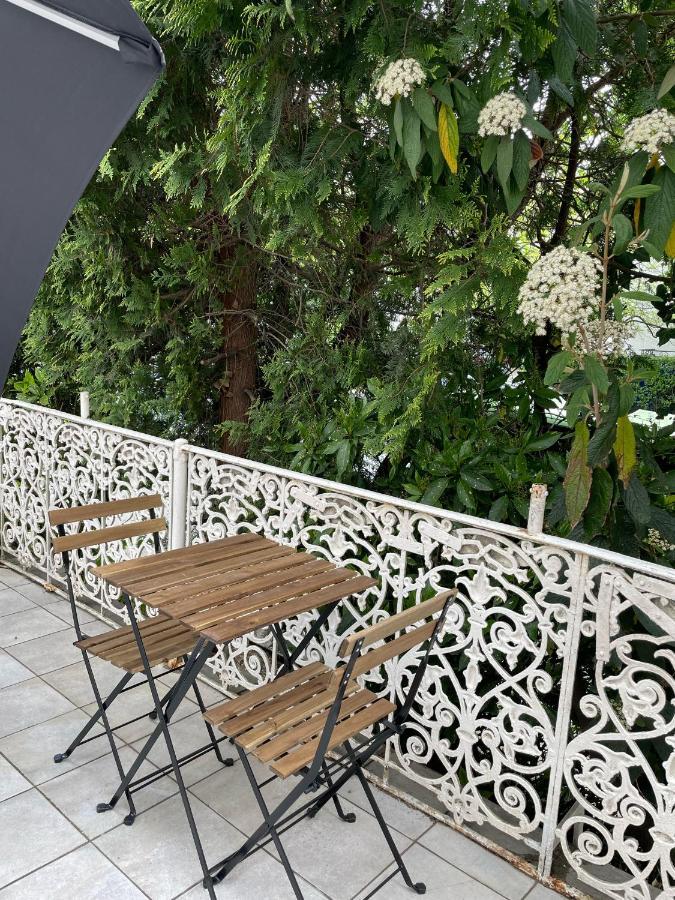 Cozy-Livings Altbau Mit Terrasse Und Kueche Am Stadtpark Bad Nauheim Ngoại thất bức ảnh